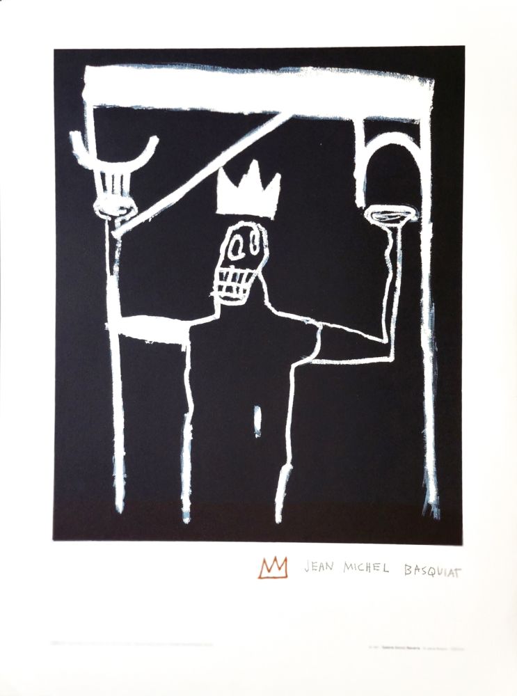 Litografia Basquiat - Affiche Lithographique