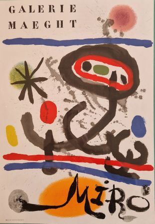 Manifesti Miró - Affiche pour l'exposition 