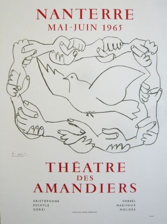 Manifesti Picasso - Affiche théâtre des Amandiers