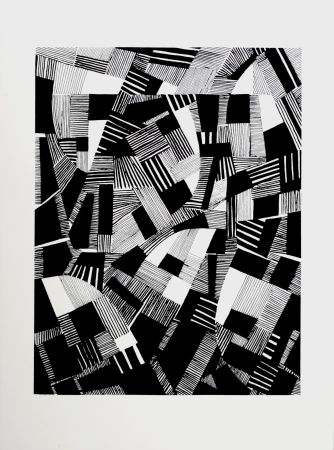 Serigrafia Freundlich - (After) Composition #V, 1989