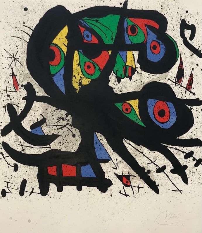 Litografia Miró - Agora 1 