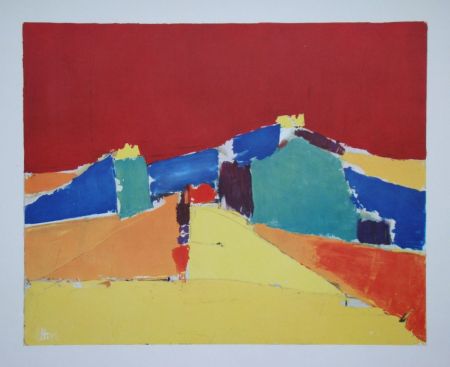 Litografia De Stael - Agrigente