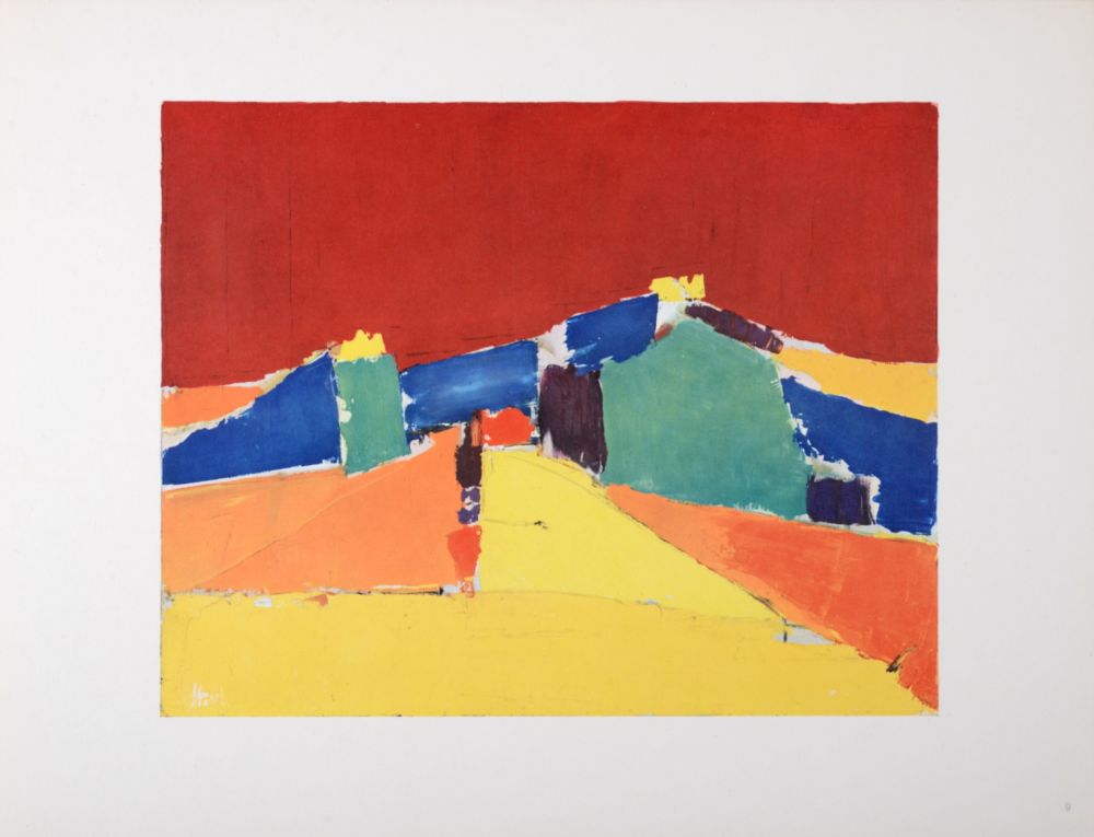 Offset De Stael - Agrigente, 1960