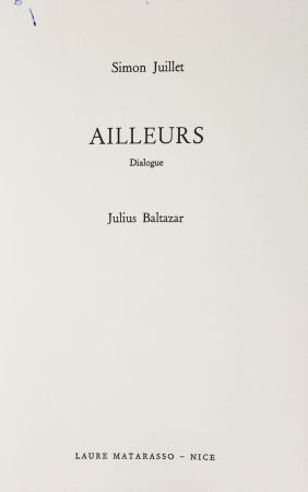 Libro Illustrato Baltazar - Ailleurs