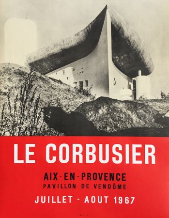 Litografia Le Corbusier - Aix en Provence