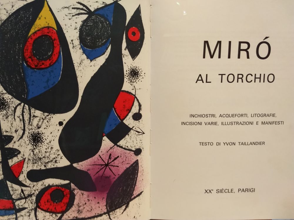 Libro Illustrato Miró - Al Torchio