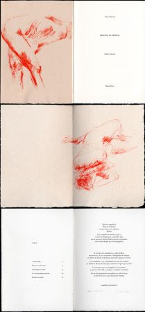 Libro Illustrato Garache - Alain Veinstein. ÉBAUCHE DU FÉMININ. Maeght 1981