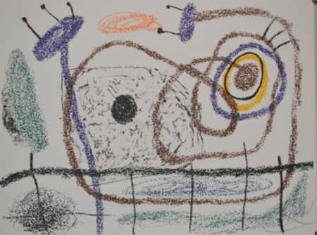 Litografia Miró - Album 21 - M1132