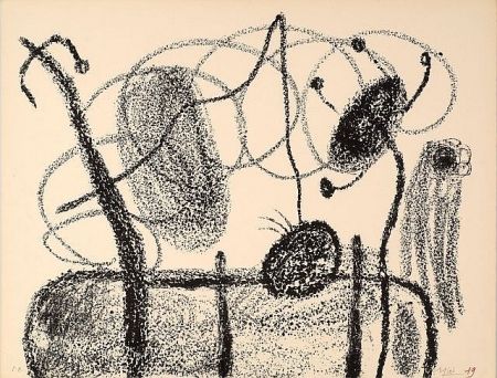 Litografia Miró - Album 21 Planche 19