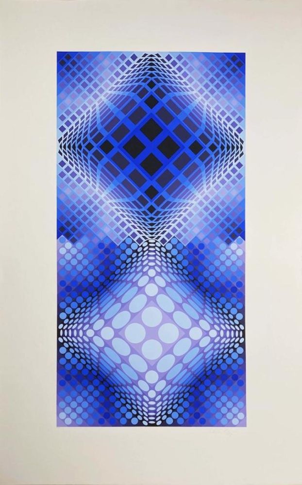 Serigrafia Vasarely - Album Meta: Seven Plates 2