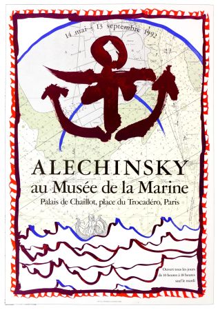 Manifesti Alechinsky - Alechinsky Au Musée de la Marine
