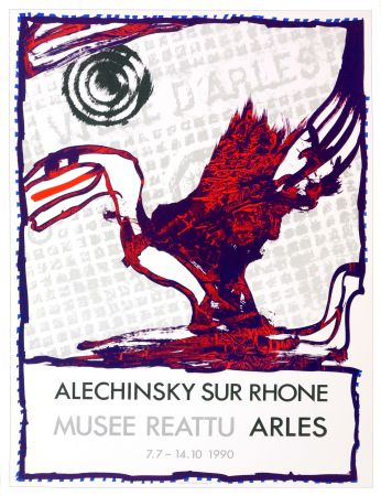 Manifesti Alechinsky - Alechinsky sur Rhône