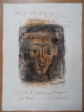 Litografia Picasso - Alex Maguy 1962