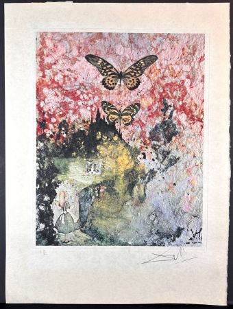 Incisione Dali - Alice in Wonderland