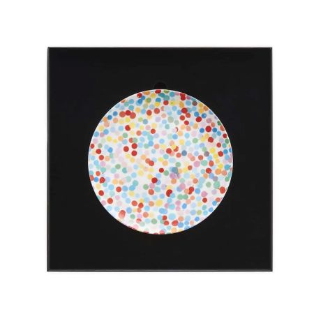 Multiplo Hirst - All Over Dot Signed Plate