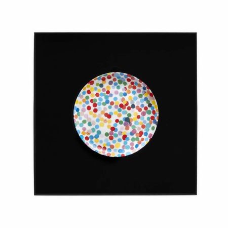 Multiplo Hirst - All Over Dot Small Signed Plate