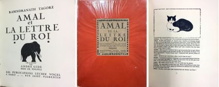 Libro Illustrato Foujita - AMAL OU LA LETTRE DU ROI. Gravures sur bois originales (1922)