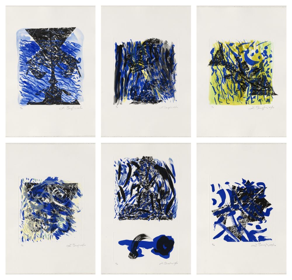 Incisione Benglis - Anchor (set)