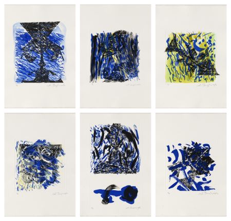 Incisione Benglis - Anchor (set)