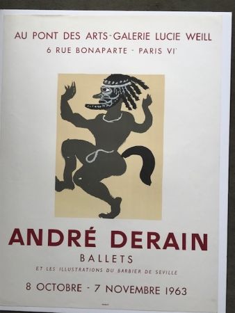 Manifesti Derain - André Derain 'ballets ' 