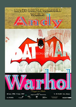 Litografia Warhol - Andy Warhol: 'Batman Dracula' 1997 Offset-lithograph