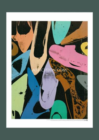 Litografia Warhol - Andy Warhol: 'Diamond Dust Shoes' 1999 Offset-lithograph 