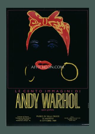 Litografia Warhol - Andy Warhol: 'Mammy' 1989 Offset-lithograph