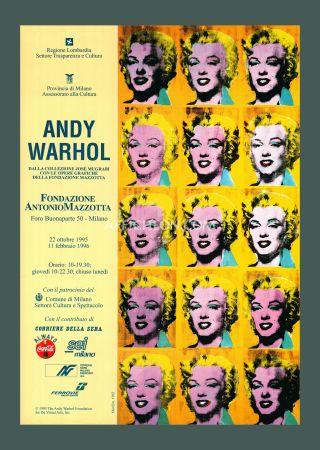 Litografia Warhol - Andy Warhol: 'Marilyn Diptych' 1995 Offset-lithograph