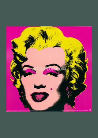 Litografia Warhol - Andy Warhol: 'Marilyn (Pink)' 1993 Offset-lithograph