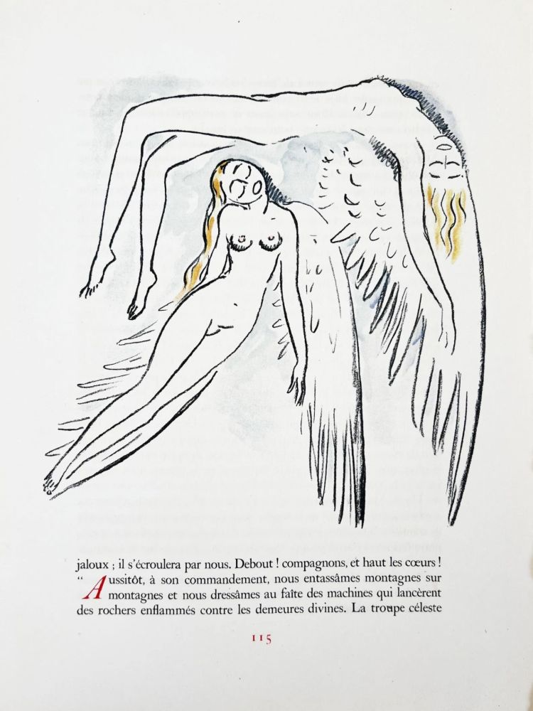 Litografia Van Dongen - Angels