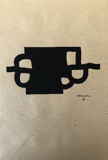 Serigrafia Chillida - Antzo II