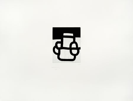 Incisione Chillida - Antzo IV