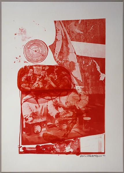 Non Tecnico Rauschenberg - Ape, from Stoned Moon