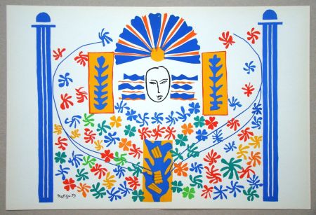 Litografia Matisse (After) - Apollon