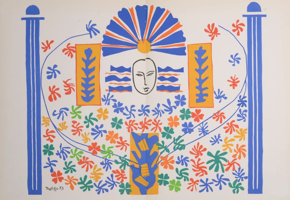 Litografia Matisse (After) - Apollon, 1958