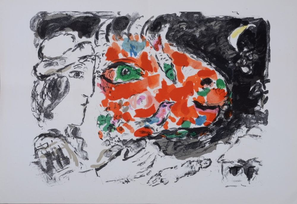 Litografia Chagall - Après l'Hiver