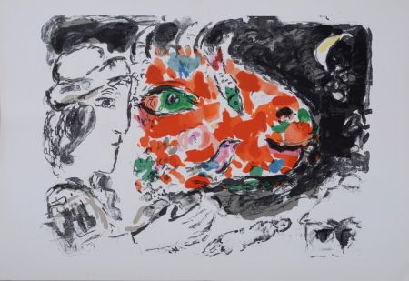 Litografia Chagall - Après l'Hiver