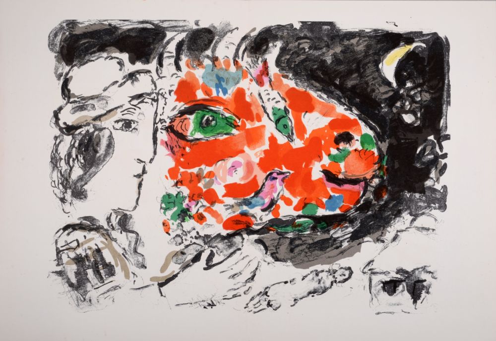 Litografia Chagall - Après l'hiver, 1972