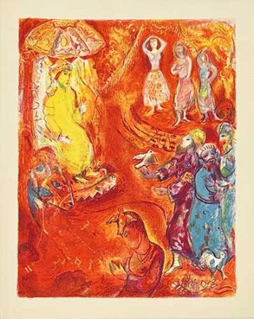 Litografia Chagall - Arabian nights