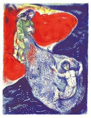 Litografia Chagall - Arabian Nights