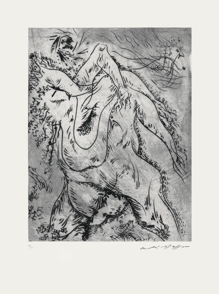 Acquaforte Masson - Arbres enlacés