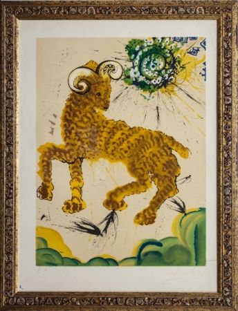 Litografia Dali - Ariete