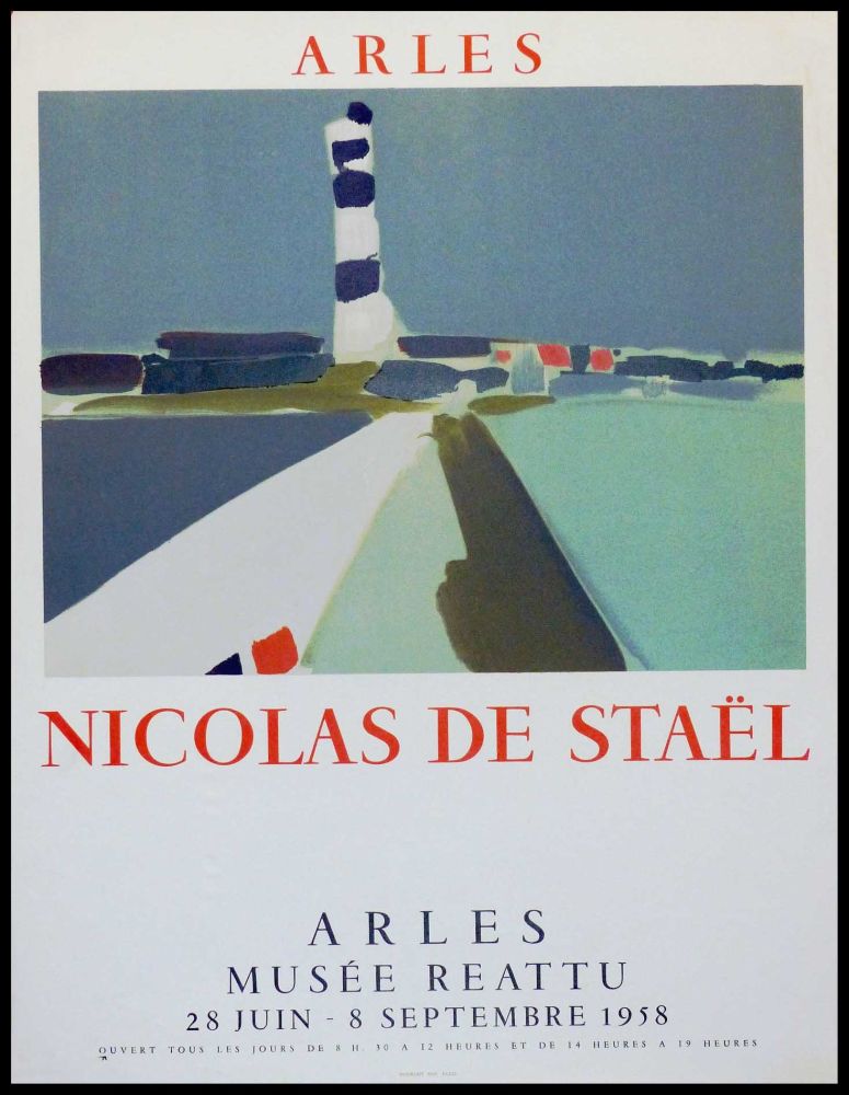 Litografia De Stael - ARLES MUSEE REATTU