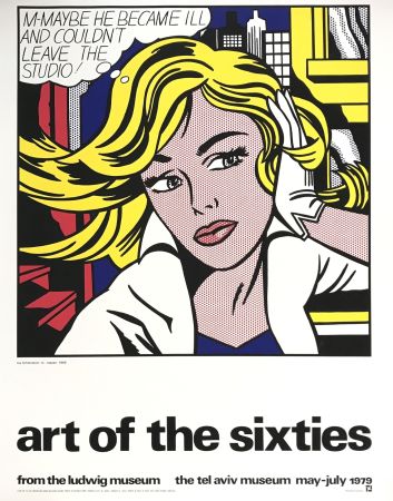 Serigrafia Lichtenstein - Art of the Sixties