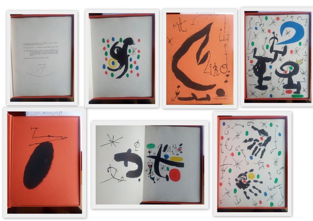 Libro Illustrato Miró - Artist Book  Les essencies de a terra