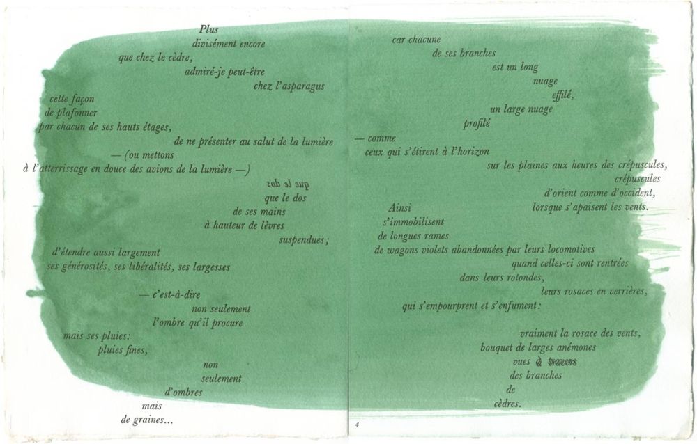 Litografia Fautrier - Asparagus