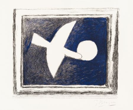 Litografia Braque - Astre et Oiseau (Star and Bird) I, 1958-59