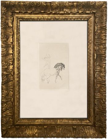 Incisione Picasso - Au Cirque