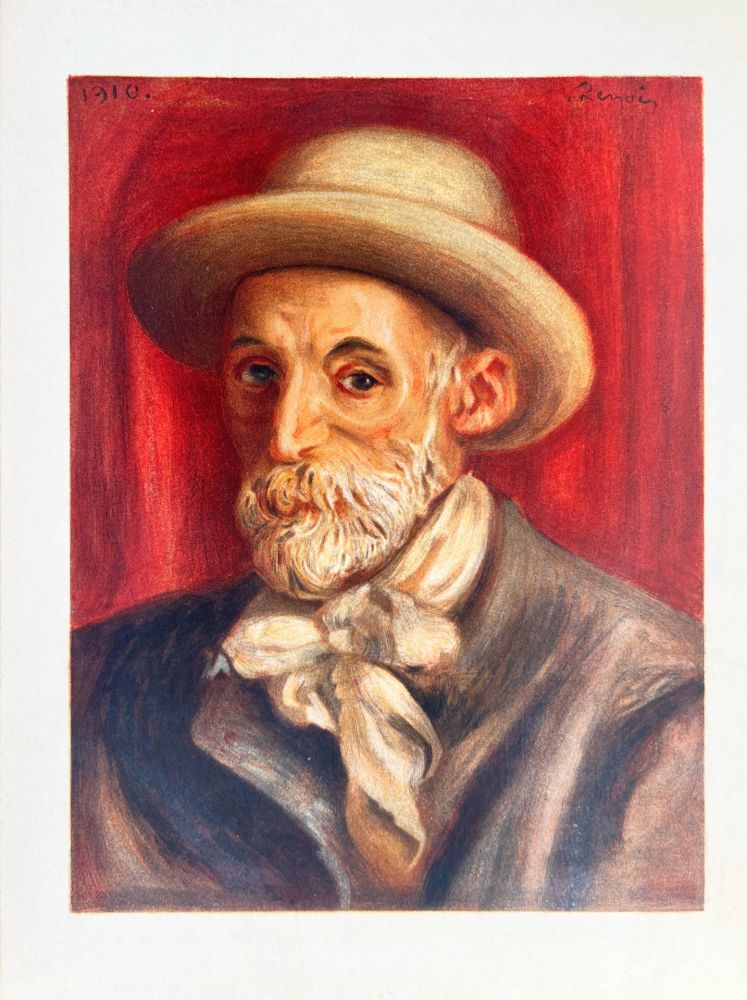 Litografia Renoir - Autoportrait