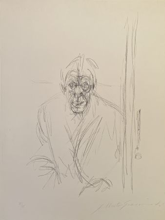 Litografia Giacometti - Autoportrait